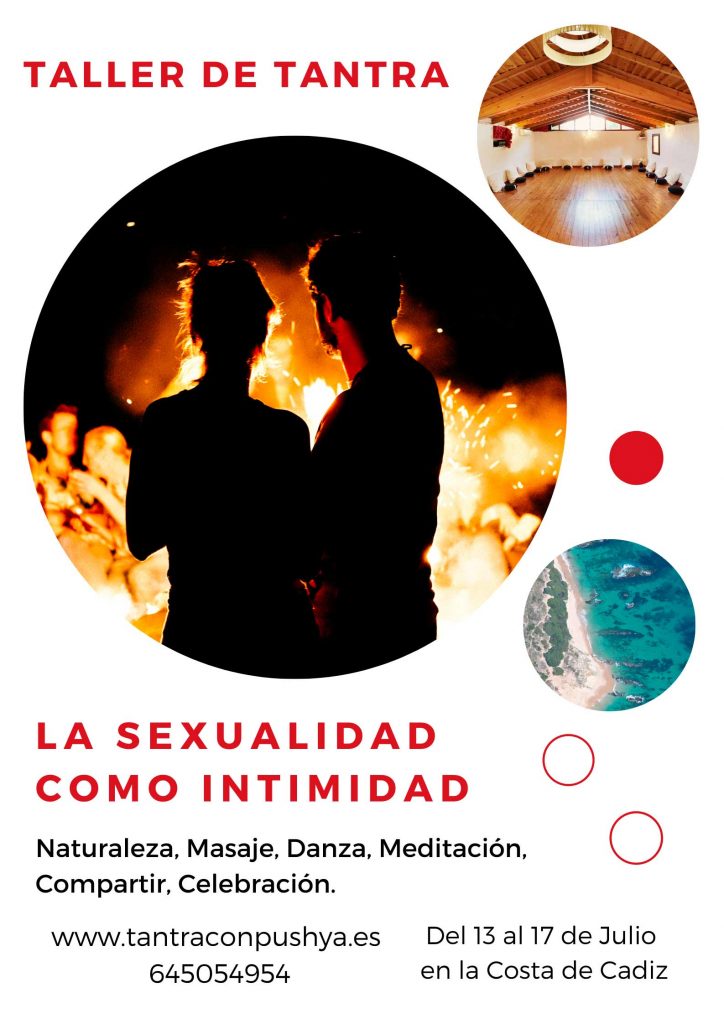 taller de tantra en bolonia, cádiz, dedicado a la sexualidad como intimidad